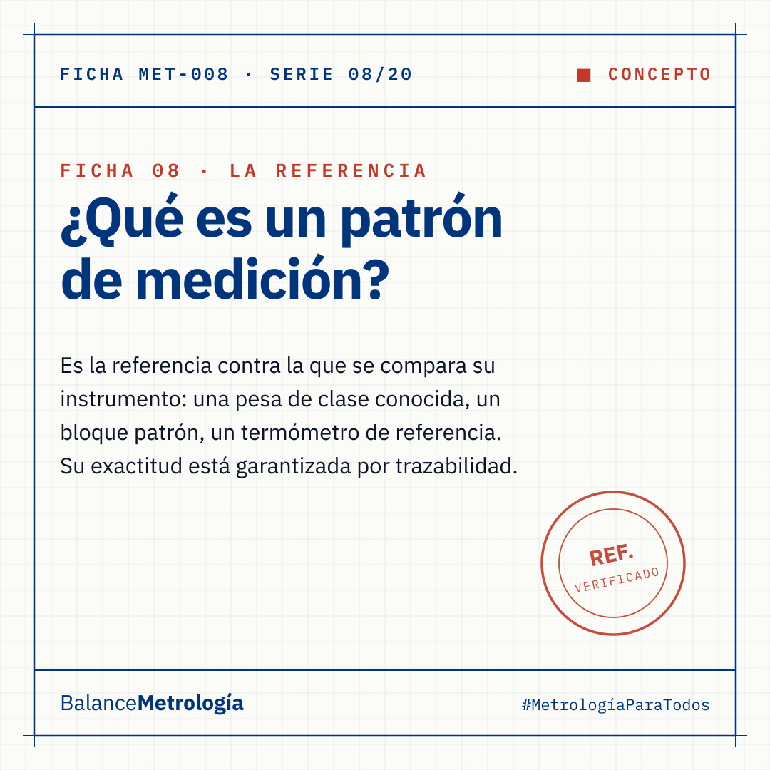 ¿Contra qué se compara su instrumento cuando lo calibran?